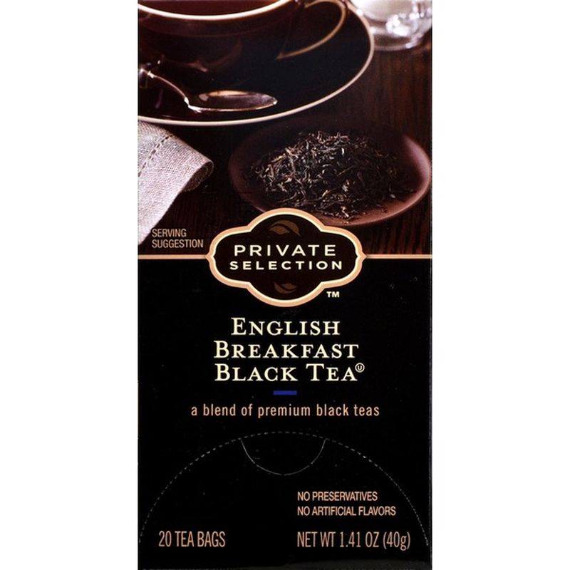 Private Selection English Breakfast Black Tea (20 ct) Instacart