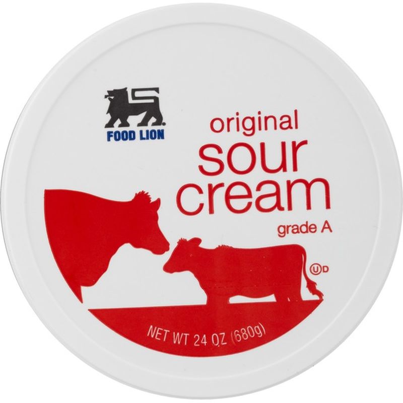 Food Lion Sour Cream, Original (24 oz) Instacart