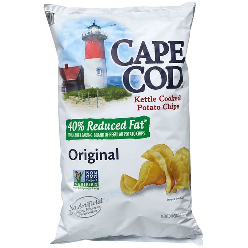 Cape Cod Original Kettle Cooked Potato Chips (30 oz) - Instacart