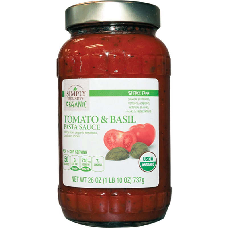 Roundy's Organic Tomato Basil Pasta Sauce