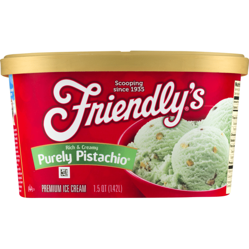 Friendly's Premium Ice Cream Purely Pistachio (1.5 qt) from Big Y World