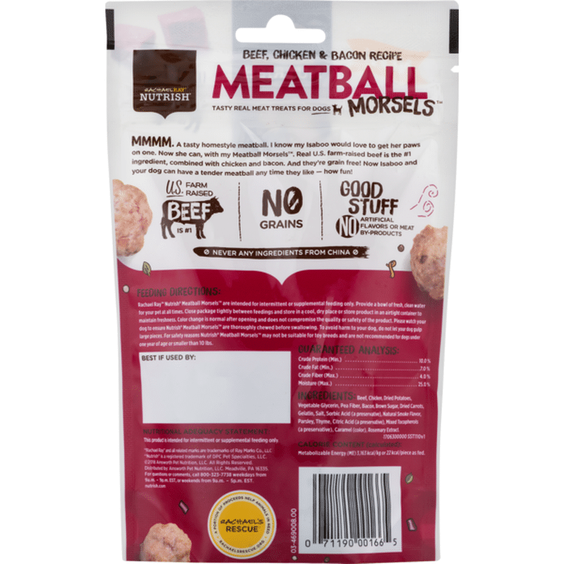 rachael ray dog meatballs