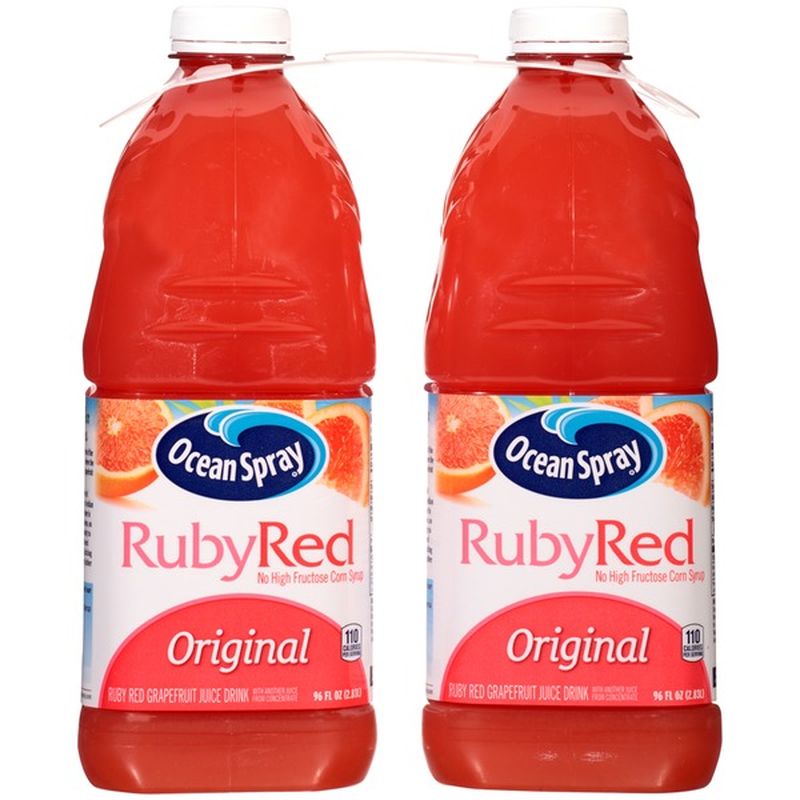 Ocean Spray Original Ruby Red Grapefruit Juice Drink From Concentrate