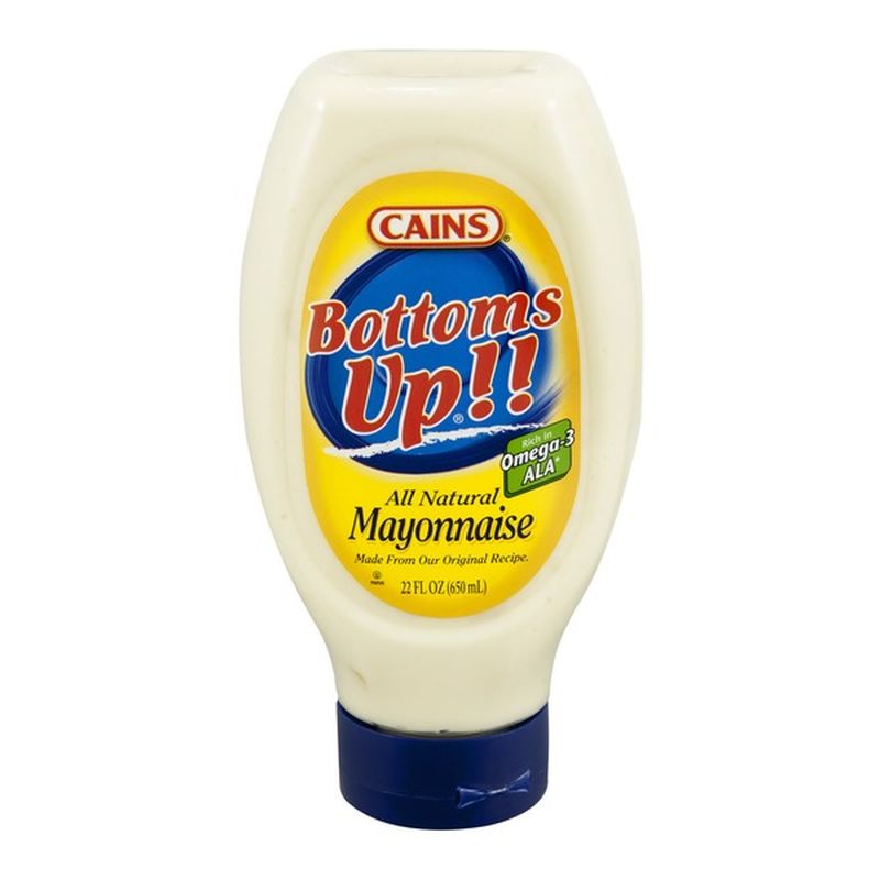 Cains Bottoms Up!! Mayonnaise All Natural (22 fl oz) Instacart