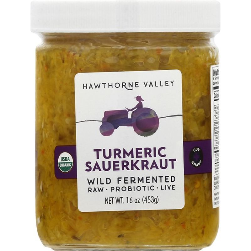 Hawthorne Valley Turmeric Sauerkraut (16 oz) Instacart
