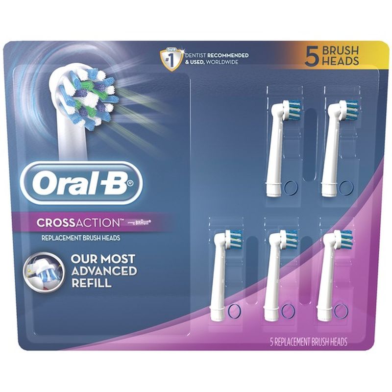 Oral-B Power Oral-B Power Oral-B CrossAction Replacement Electric ...