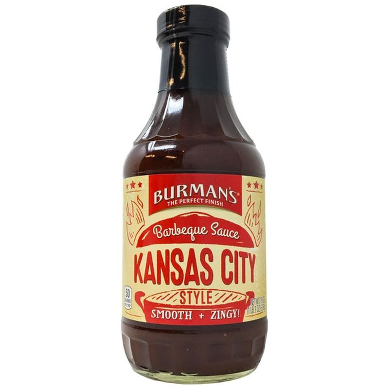 Burman&amp;#39;s Kansas City Style Barbecue Sauce (19 oz) - Instacart