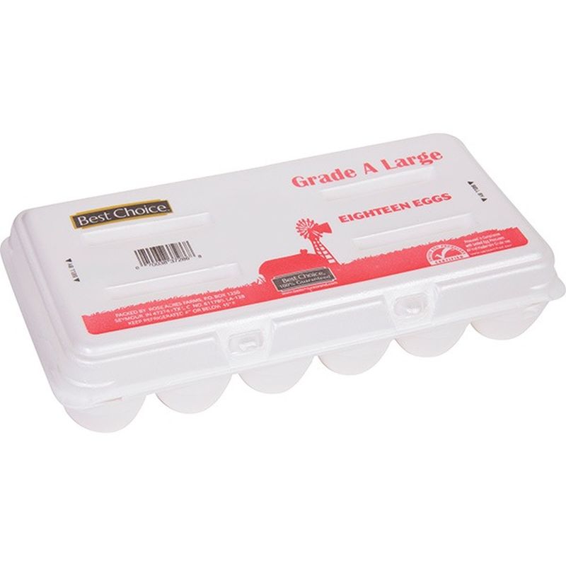 Best Choice Grade A Large Eggs (18 ct) Delivery or Pickup Near Me