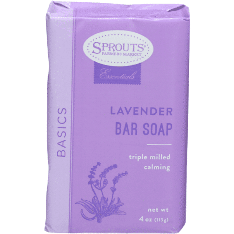 Sprouts Lavender Bar Soap (4 oz) Instacart