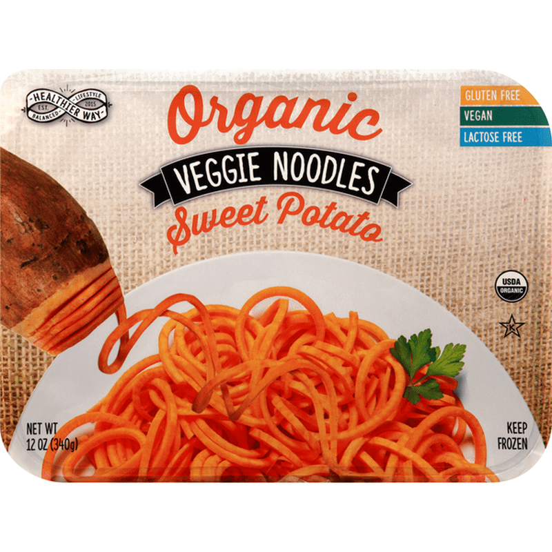 Healthier Way Veggie Noodles, Organic, Sweet Potato (12 oz) Instacart