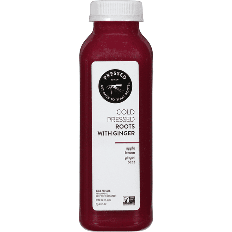 Pressed Juicery Juice, Roots with Ginger, Cold Pressed (12 fl oz