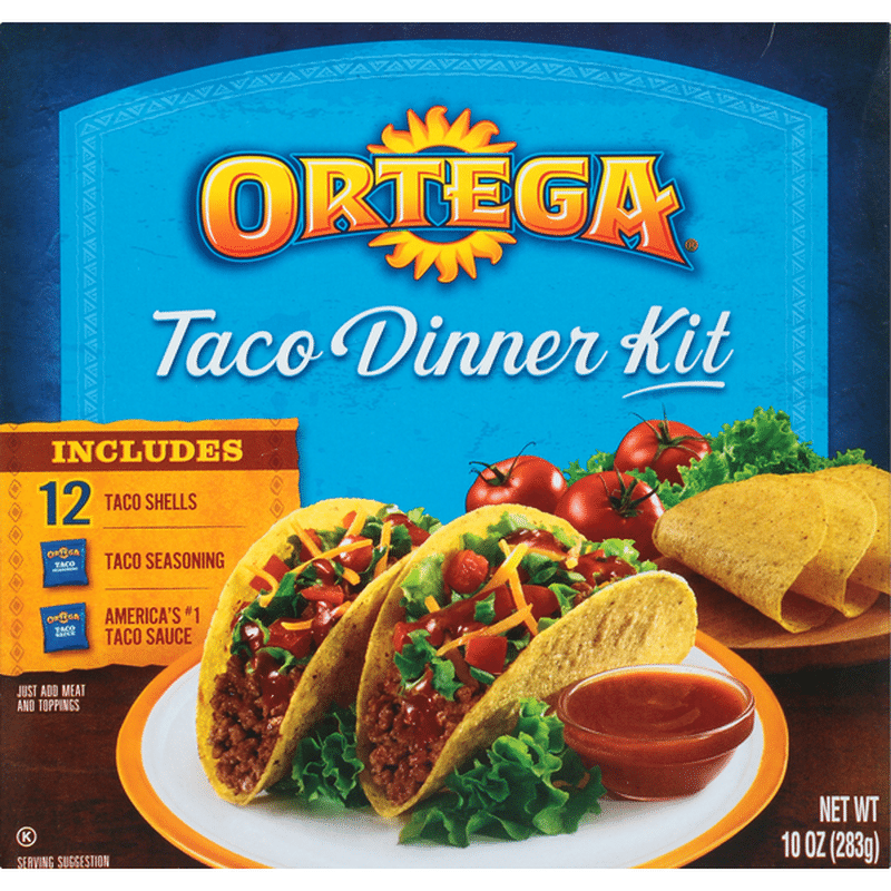 Ortega Taco Dinner Kit (283 g) Instacart