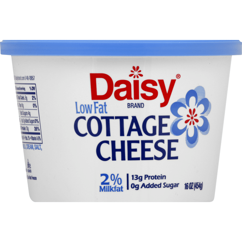 Daisy Cottage Cheese, 2 Milkfat, Low Fat (16 oz) Instacart