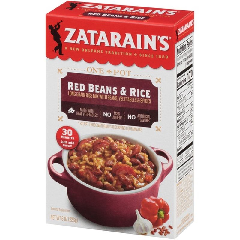 Zatarain's® Red Beans & Rice Rice Dinner Mix (8 oz) from Publix Instacart