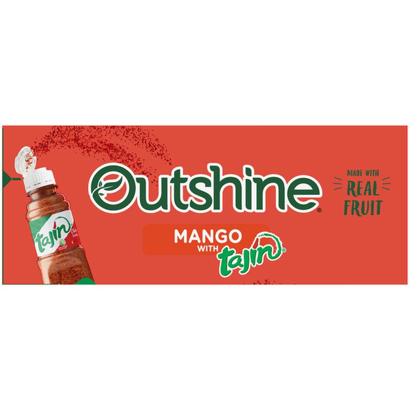 Outshine Mango Frozen Fruit Bars with Tajin (6 each) Instacart