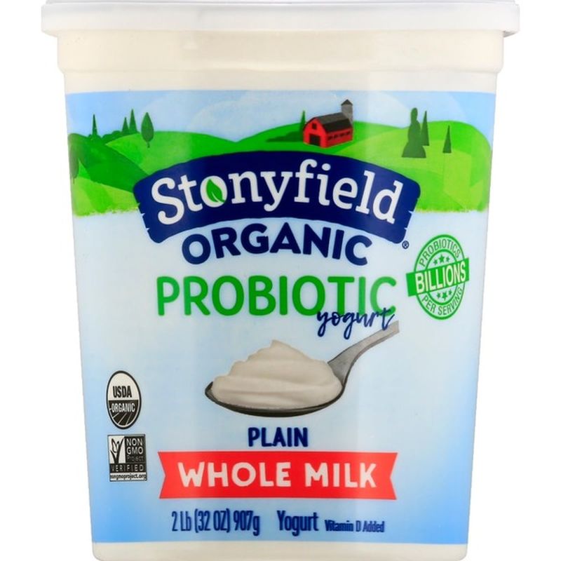 stonyfield protein milk