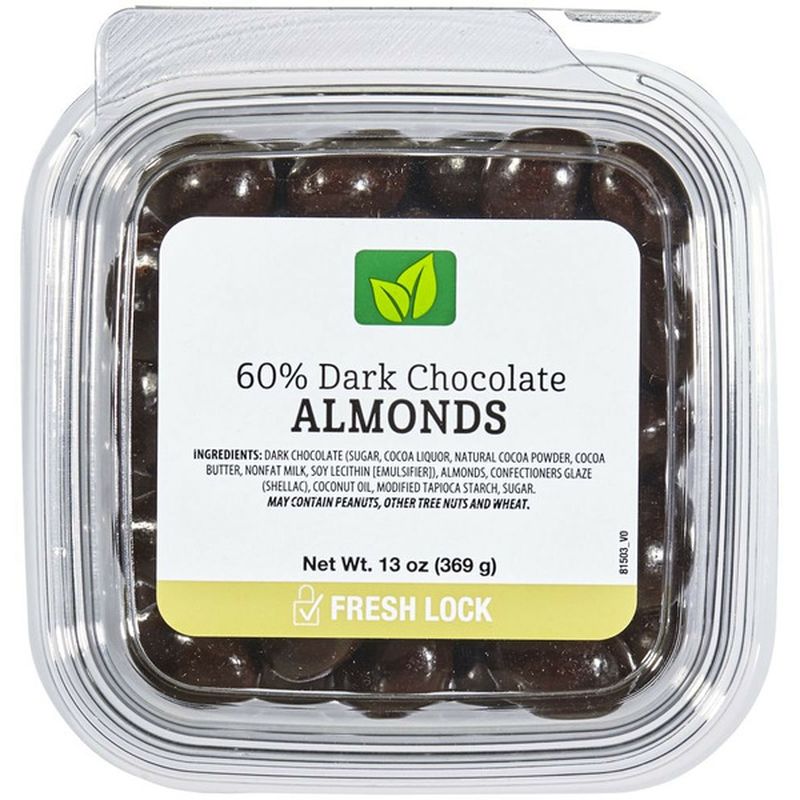 Fresh Lock Dark Chocolate Covered Almonds