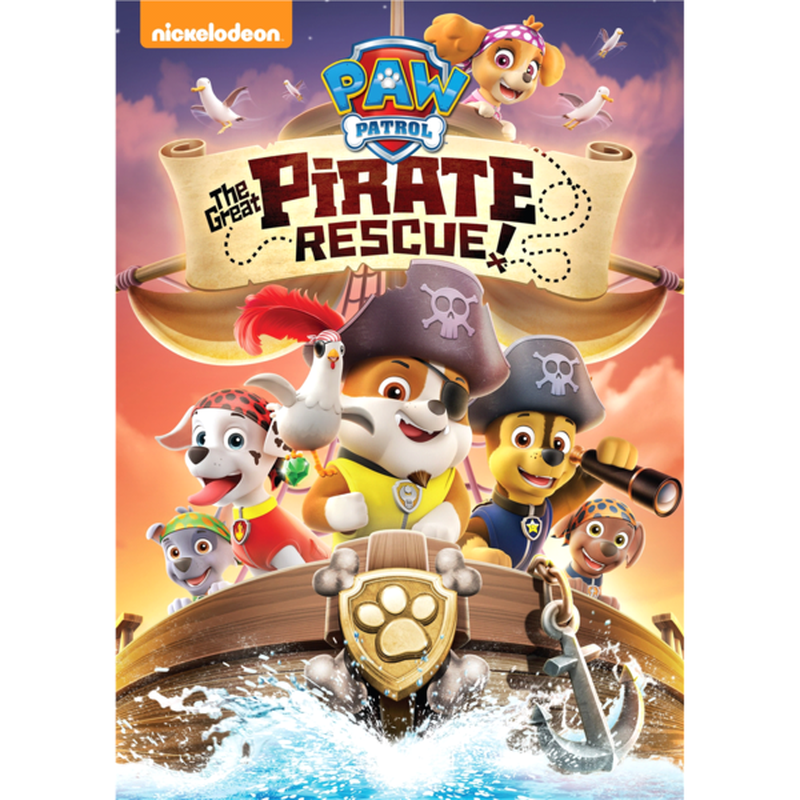 fælde Klappe frisk Nickelodeon PAW Patrol: The Great Pirate Rescue! DVD (each) - Instacart