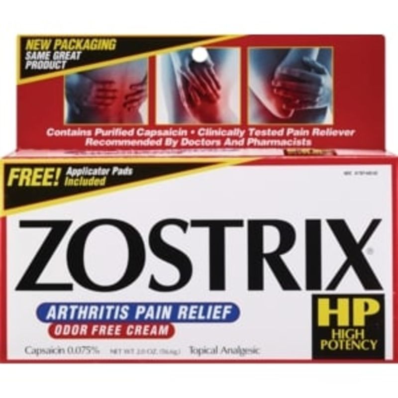Zostrix Maximum Strength Natural Pain Relief Cream (2 oz) from CVS