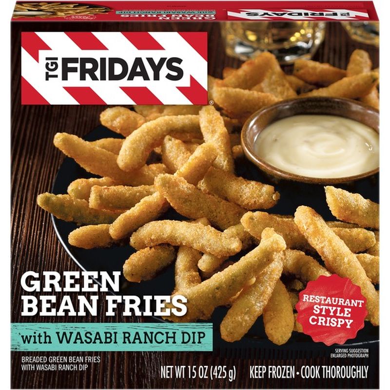 Tgif Green Bean Fries with Wasabi Ranch Dip (15 oz) Instacart