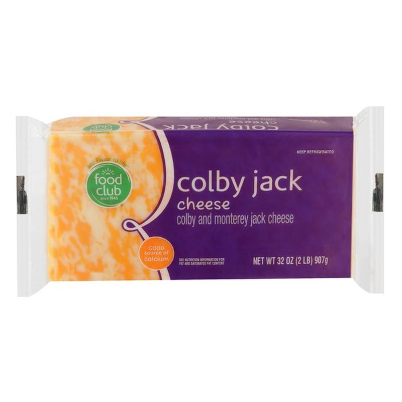Food Club Colby Jack Colby & Monterey Jack Cheese (32 oz) Instacart