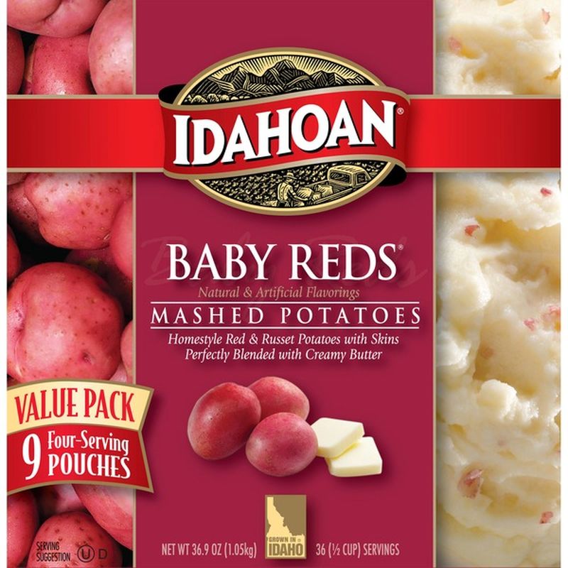 Idahoan Baby Reds Mashed Potatoes (0.25 Ct) - Instacart