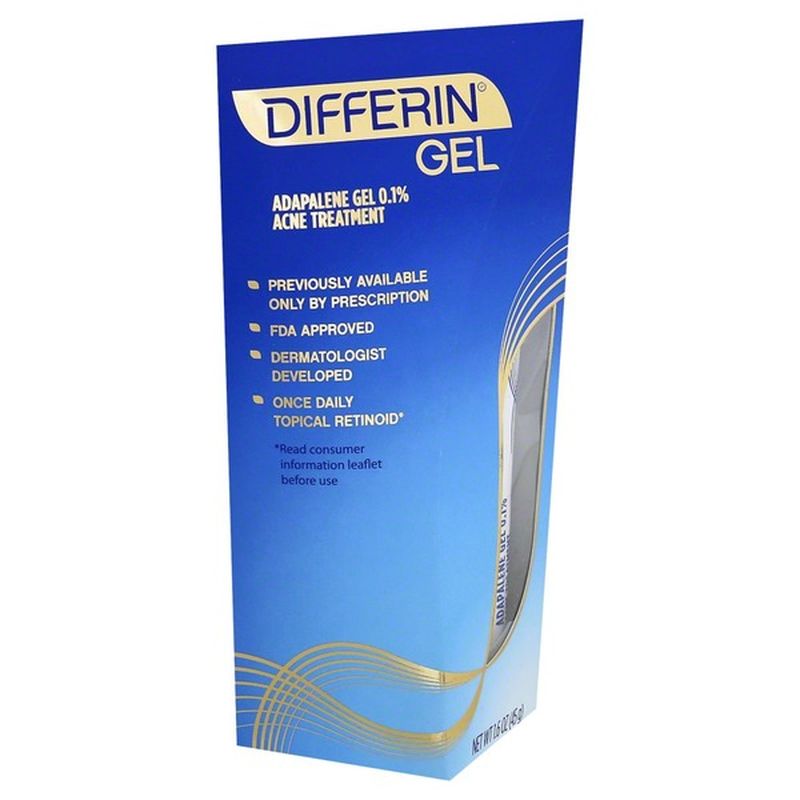 Differin Gel Acne Treatment (1.6 oz) from Walmart - Instacart