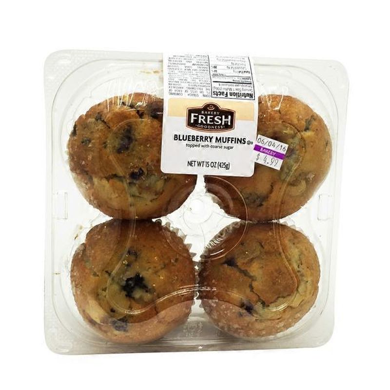 Kroger Blueberry Muffins (16 oz) Instacart