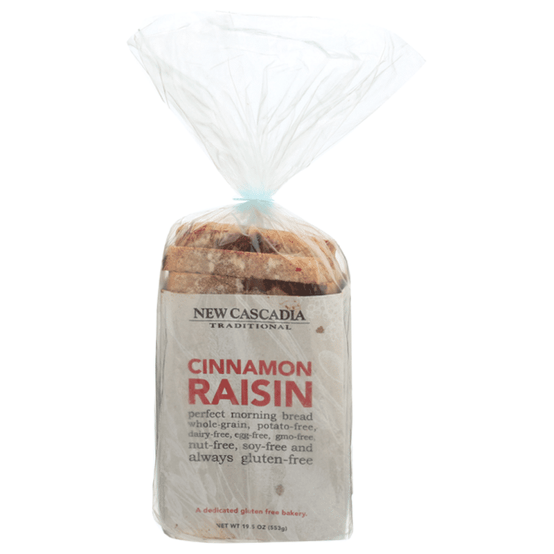 New Cascadia Traditional Cinnamon Raisin