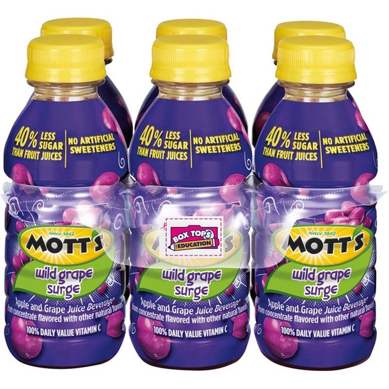 Mott's Wild Grape Surge Juice Beverage (8 fl oz) Instacart