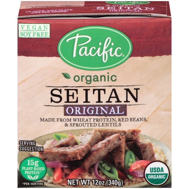 Pacific Organic Original Seitan (12 oz) Instacart
