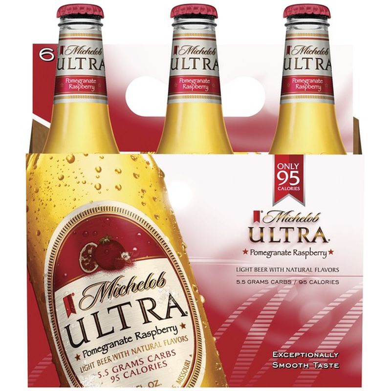 Michelob Ultra Flavors Pomegranate Raspberry 12 fl oz Beer (12 fl oz