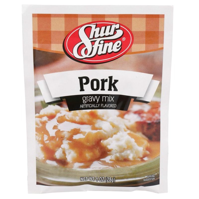 Shurfine Pork Gravy Mix (1 oz) Instacart