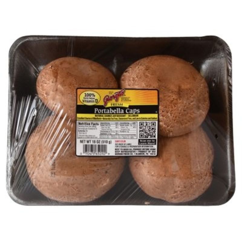 To-jo Fresh Portabella Caps Mushrooms