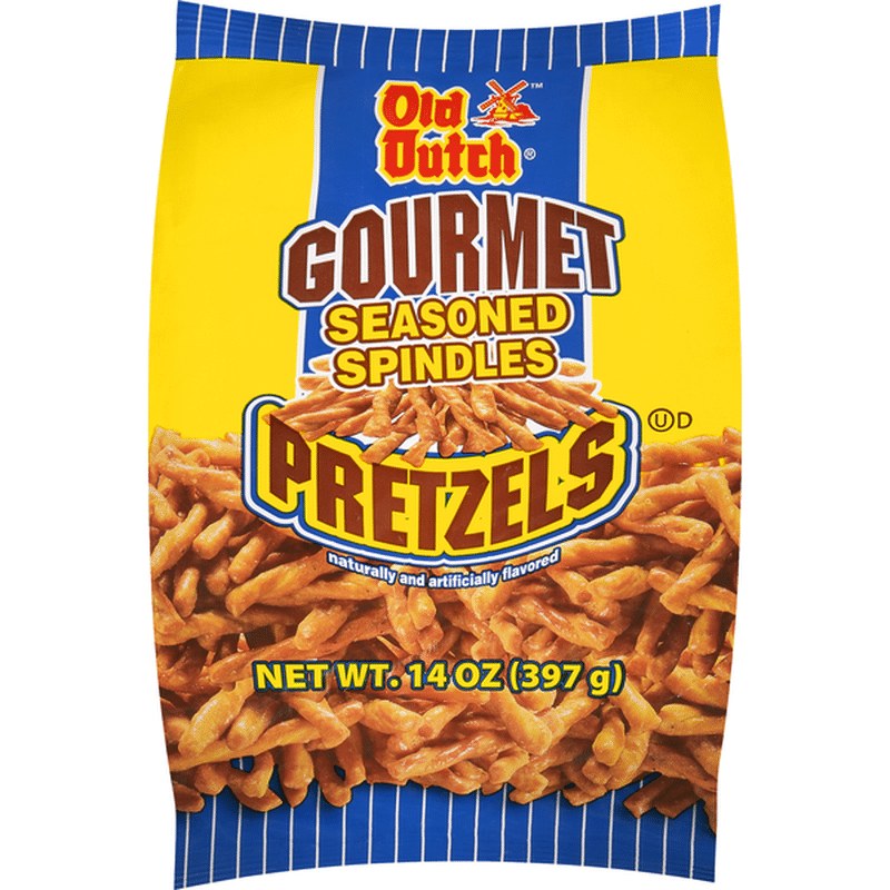 Old Dutch Pretzels, Seasoned Spindles, Gourmet (14 oz) Instacart