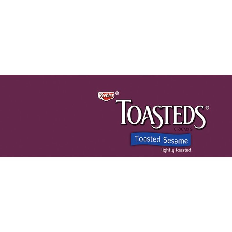 Keebler Toasteds Toasted Sesame Crackers (8 oz) Instacart