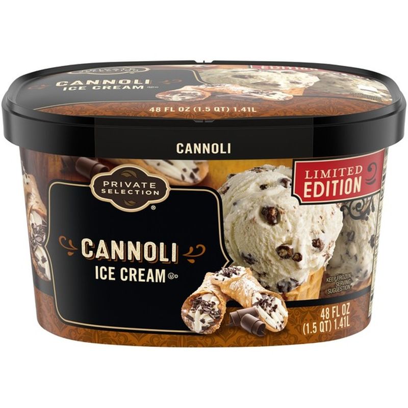 Private Selection Cannoli Ice Cream (48 fl oz) Instacart