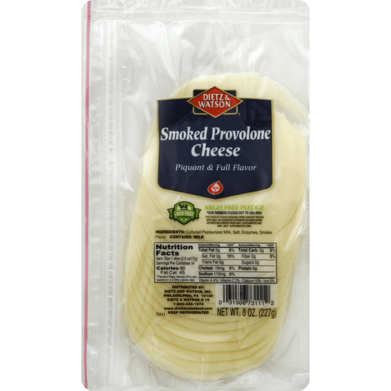 Dietz & Watson Cheese, Smoked Provolone (8 oz) Instacart