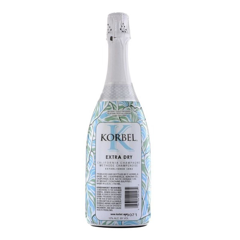 Korbel Extra Dry California Champagne