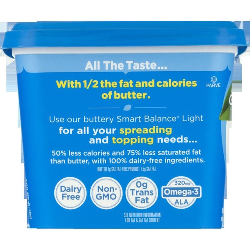 Smart Balance Buttery Spread, Light, with Flaxseed Oil (15 oz) from