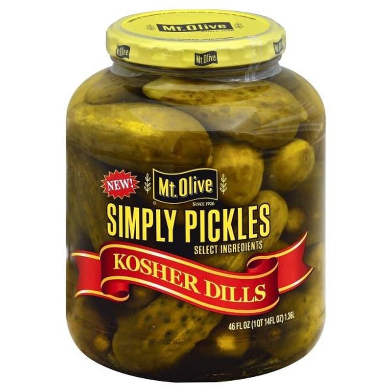 Mt. Olive Kosher Dills Simply Pickles (46 fl oz) from Publix Instacart