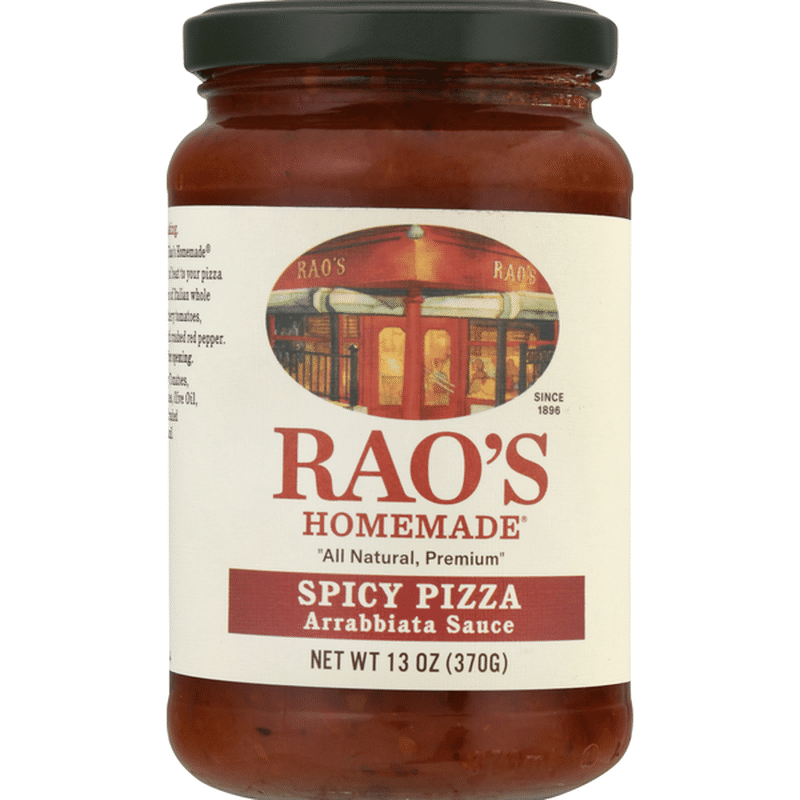 Raos Arrabbiata Sauce, Spicy Pizza (13 oz) Instacart