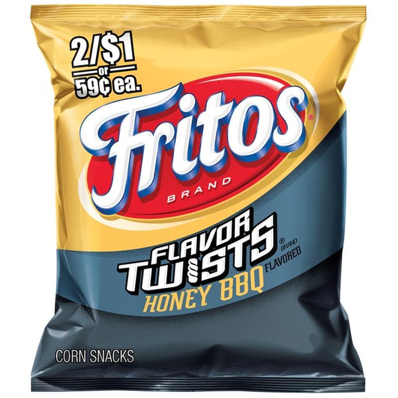 Fritos Honey BBQ Flavor Twists Corn Snacks (1.25 Oz) - Instacart