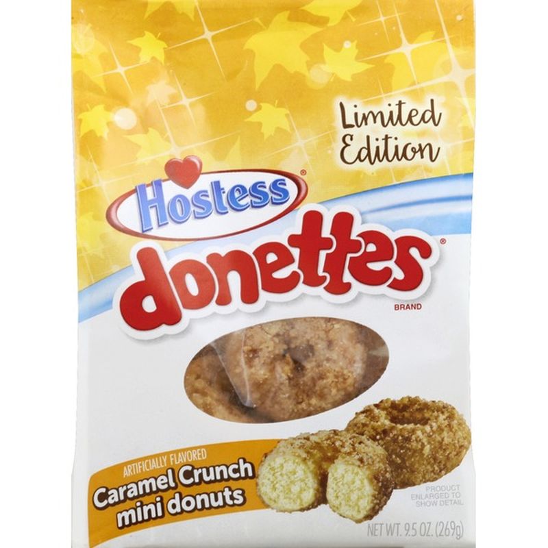 Hostess Donuts, Caramel Crunch, Mini (9.5 oz) from Safeway Instacart