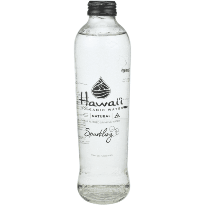 Hawaii VOLCANIC WATER Sparkling NATURAL LAVA FILTERED DRINKING WATER