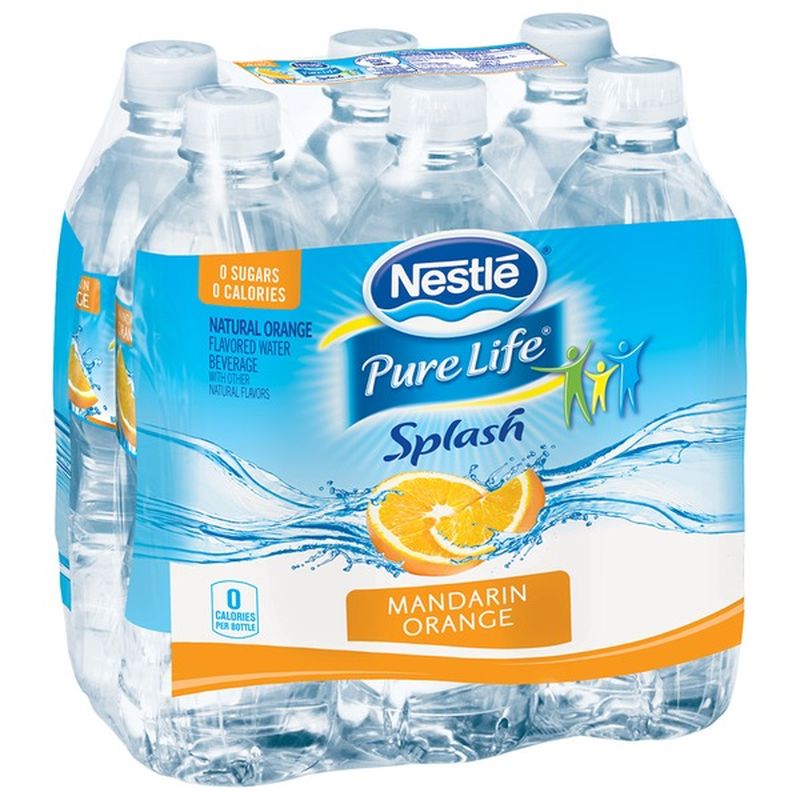 Nestlé Pure Life Orange Splash Water Beverage (0.5 L) Instacart