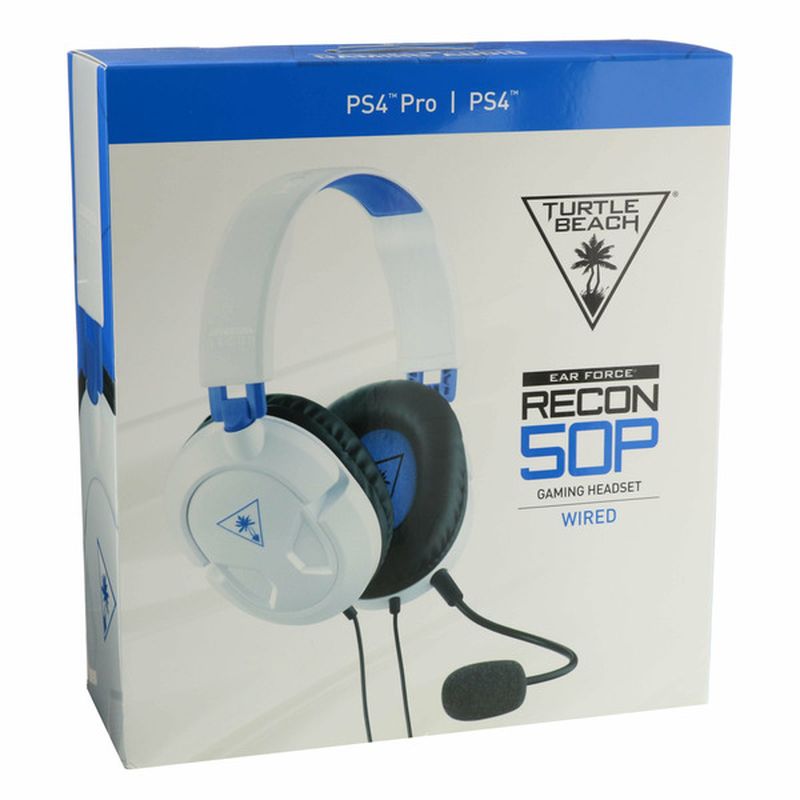 Turtle Beach Recon 50P White Headset for PlayStation 4