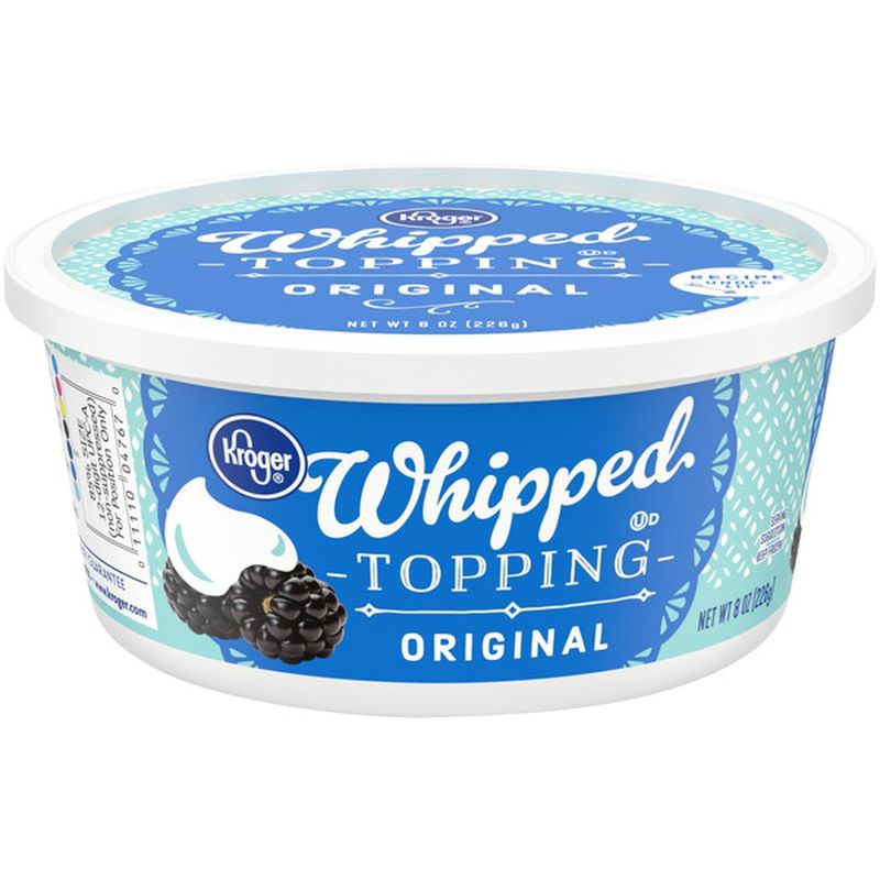 Kroger Whipped Topping, Original