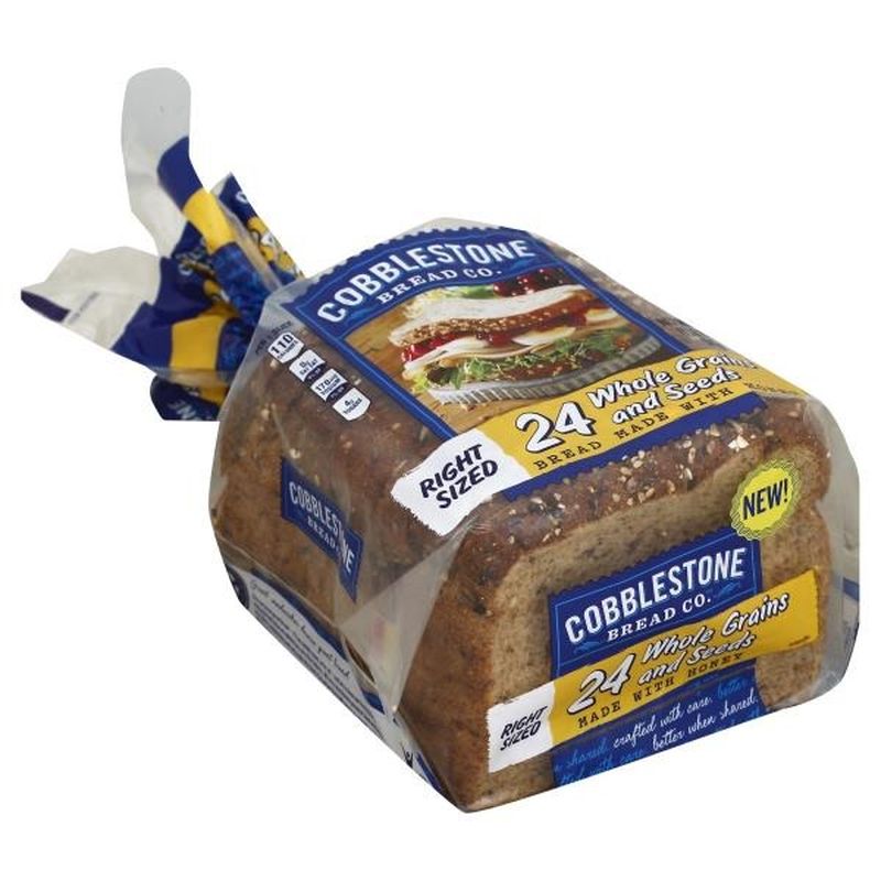 Cobblestone Bread Company 24 Whole Grains and Seeds Bread (18 oz) from