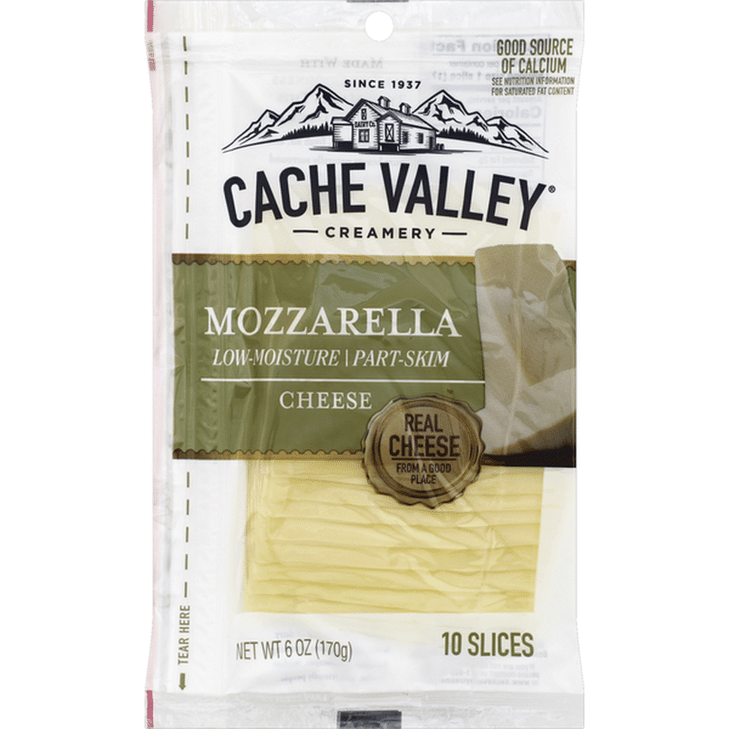 Cache Valley Cheese, LowMoisture PartSkim Mozzarella (10 each